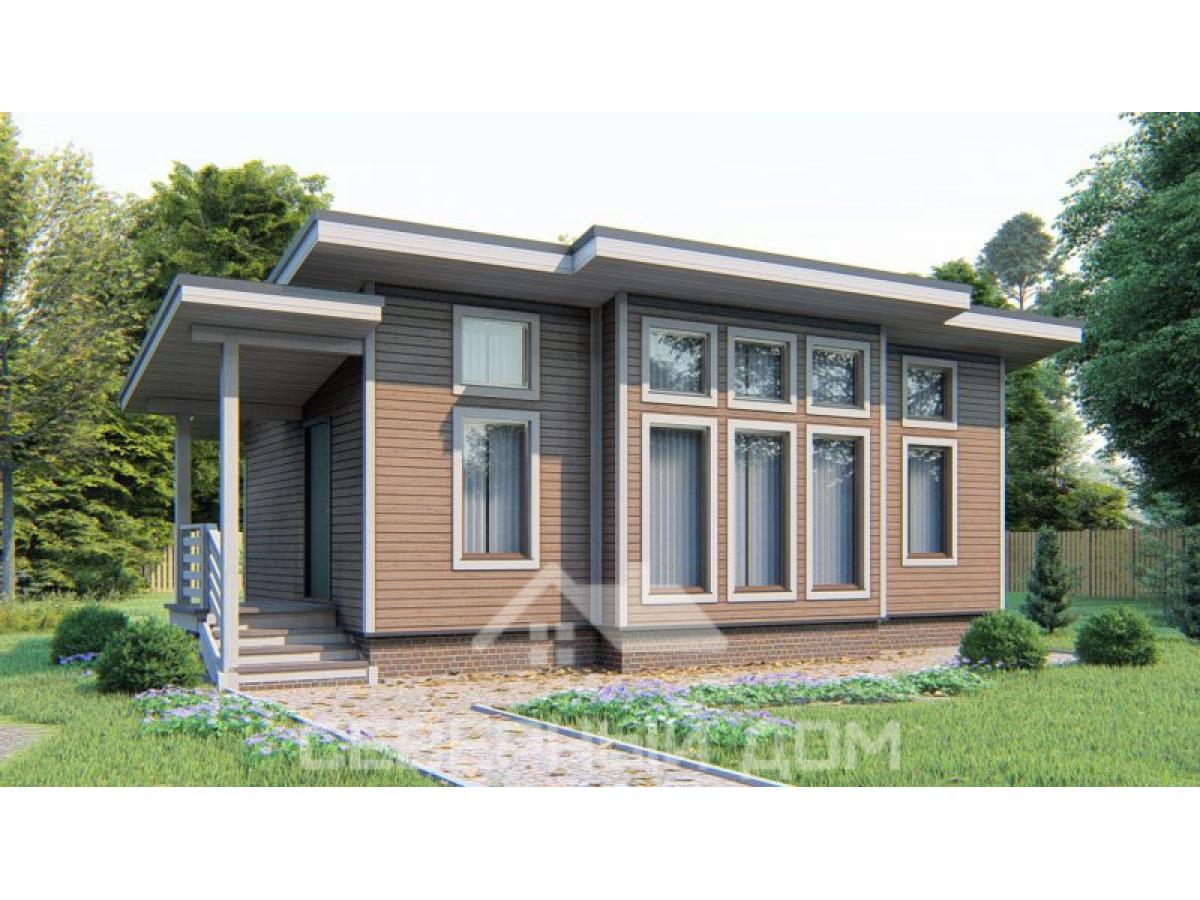 Проект каркасного дома Истра 43