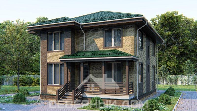 Проект каркасного дома Толстой