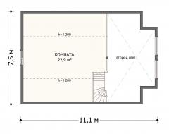 Планировка Нордвинд - 2 этаж